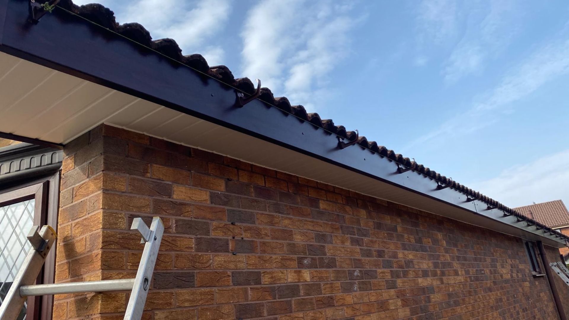 Repainting Guttering Brick House Repainting Guttering Brick House